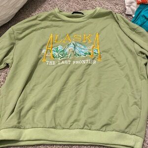 alaska crew neck